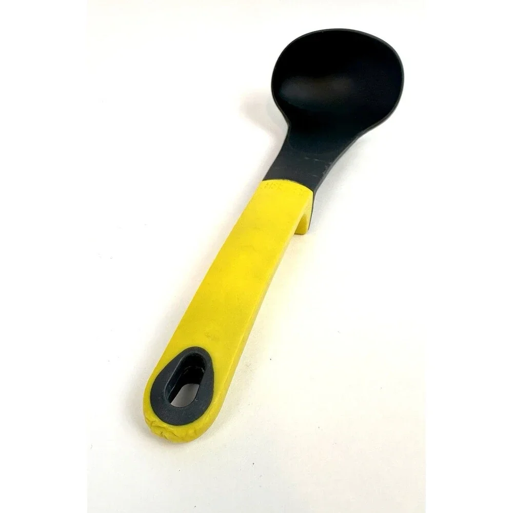 Joseph Joseph Elevated™ Silicone Ladle — Black/Yellow — Used